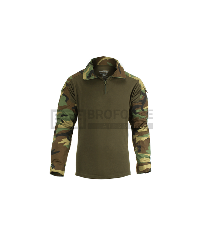 Invader Gear Combat Shirt - Woodland