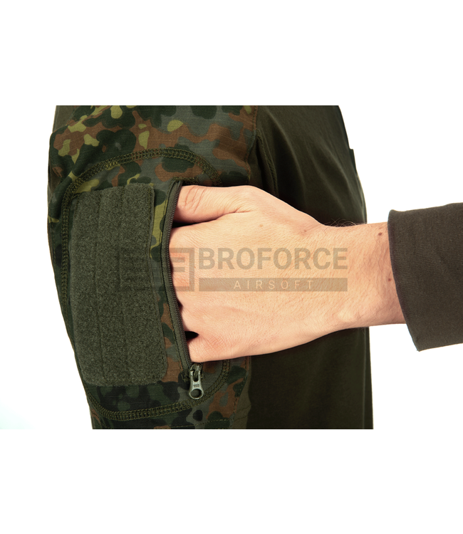 Invader Gear Combat Shirt Short Sleeve - Flecktarn