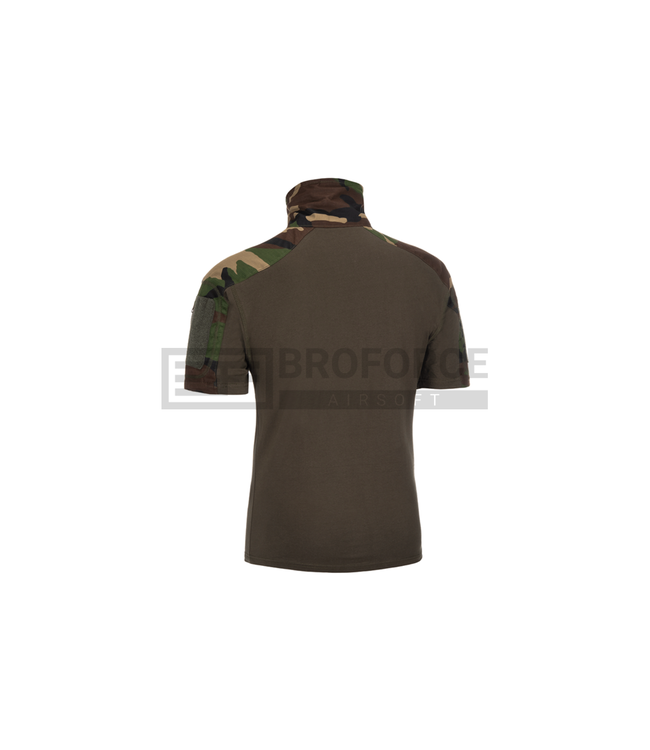 Invader Gear Combat Shirt Short Sleeve - Woodland