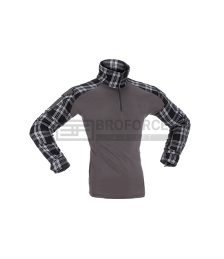 Invader Gear Flannel Combat Shirt - Black