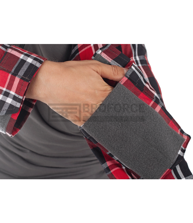 Invader Gear Flannel Combat Shirt - Red