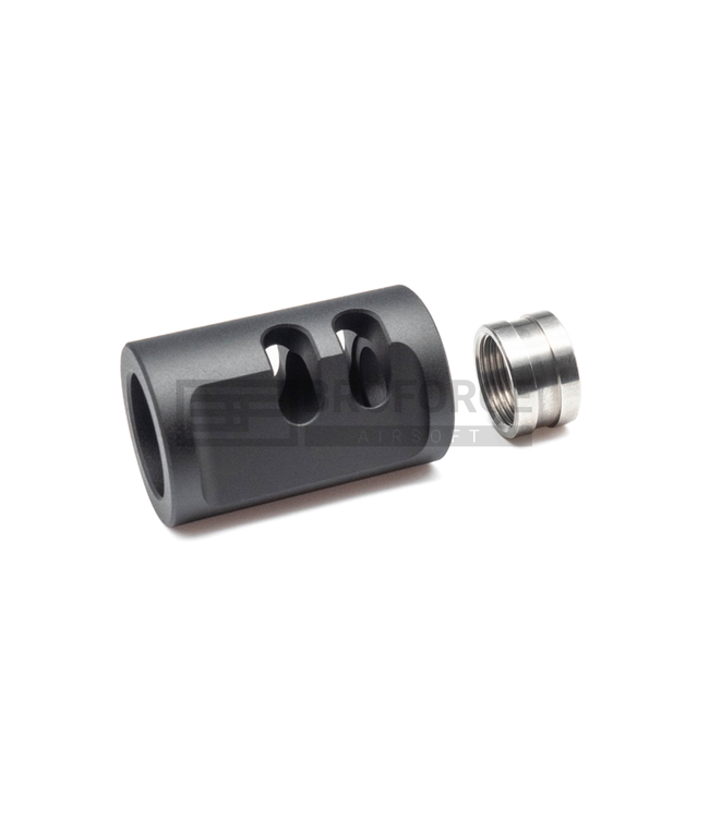 TTI Airsoft AAP01 Typa-A Compensator 14mm CCW - Black