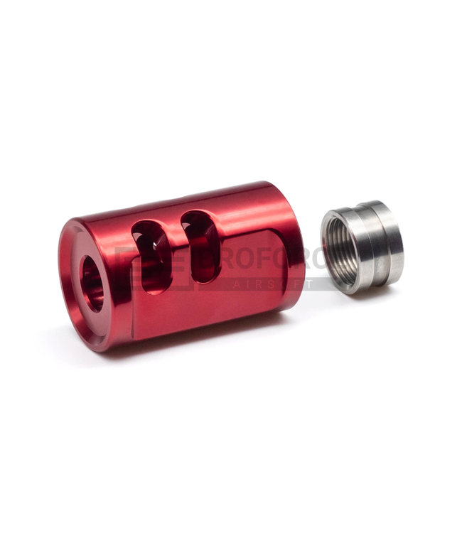 TTI Airsoft AAP01 Typa-A Compensator 14mm CCW - Red