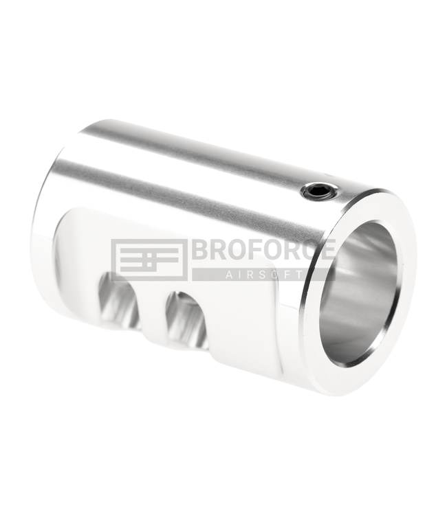 TTI Airsoft AAP01 Typa-A Compensator 14mm CCW - Silver