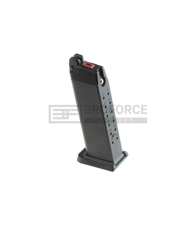 Salient Arms Magazine BLU GBB 20rds - Silver