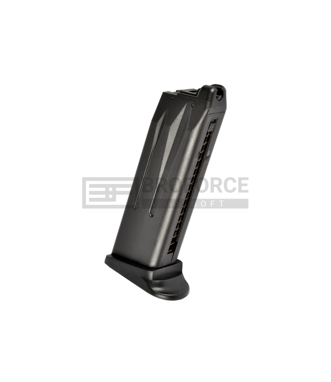 Heckler & Koch Magazine H&K USP Compact Metal Version GBB 22rds - Black