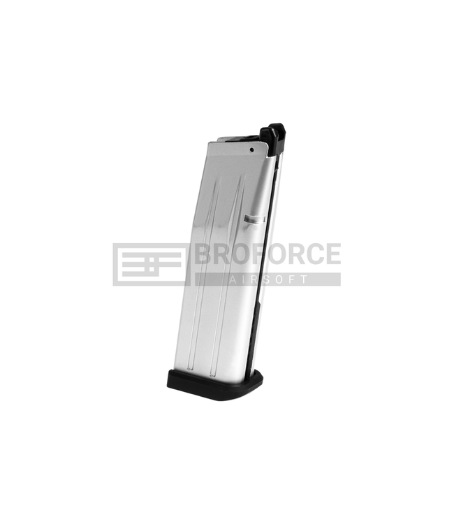 WE Magazine Hi-Capa 5.1 GBB 31rds - Silver