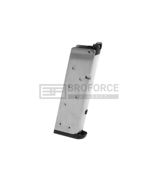WE Magazine M1911 MEU GBB 15rds - Silver WE Magazine M1911 MEU GBB 15rds - Silver