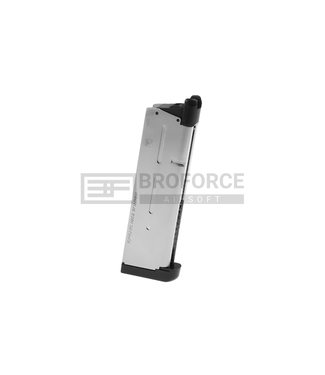 KJ Works Magazine M1911 MEU GBB 24rds - Silver KJ Works Magazine M1911 MEU GBB 24rds - Silver