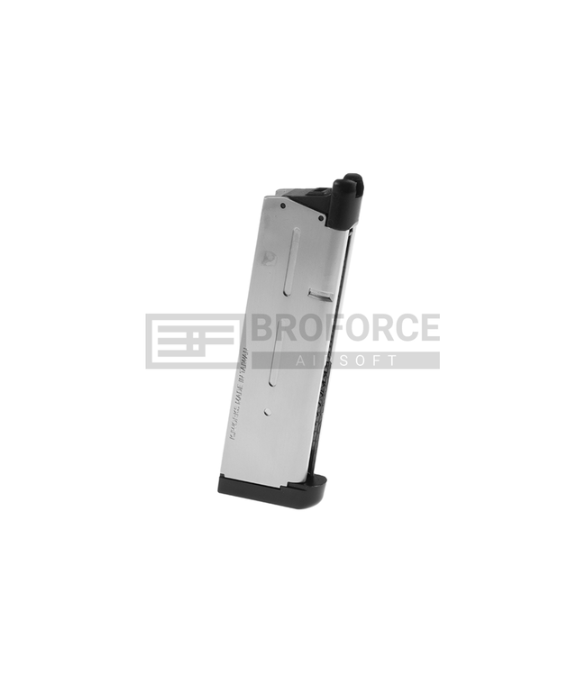 KJ Works Magazine M1911 MEU GBB 24rds - Silver