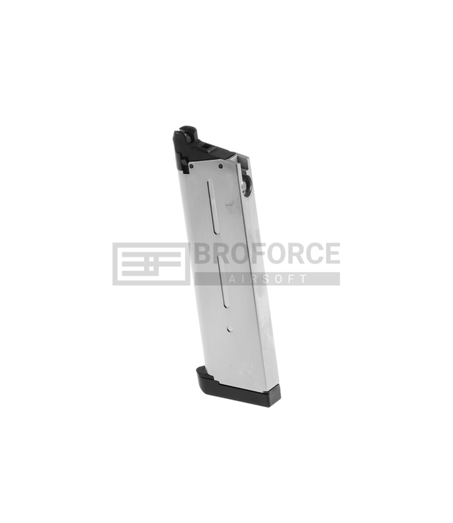 KJ Works Magazine M1911 MEU GBB 24rds - Silver