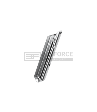 WE Magazine P08 GBB 15rds - Silver WE Magazine P08 GBB 15rds - Silver