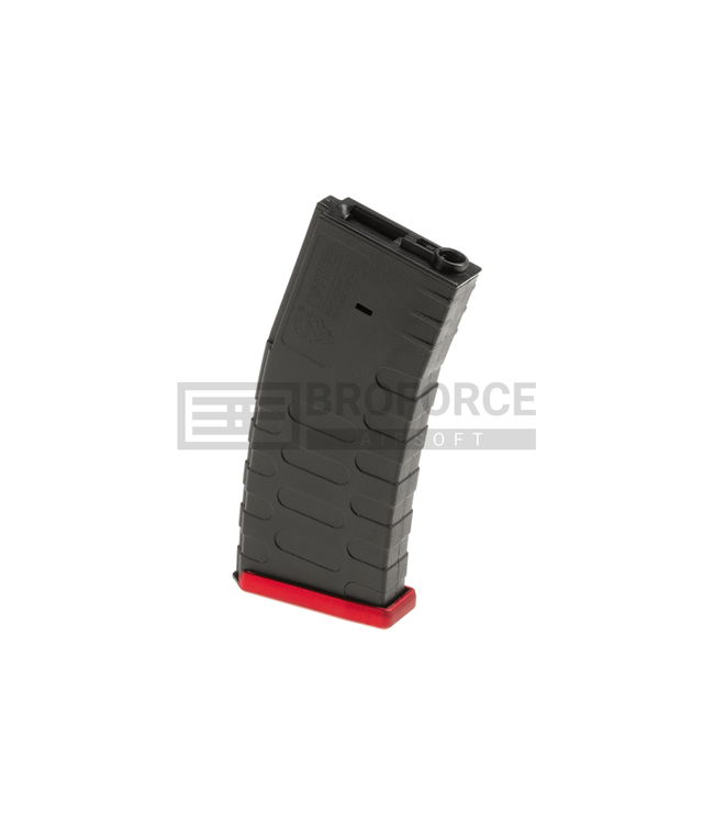 APS Magazine M4 U-MAG Hicap 300rds - Red