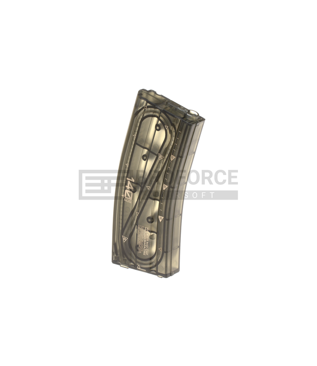 Ares Magazine M4 Midcap 140rds - Transparent