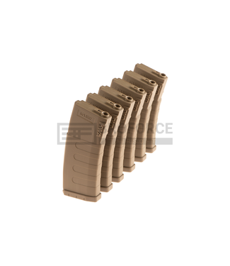 KWA Magazine K120 M4 Midcap 120rds 6-pack - Dark Earth