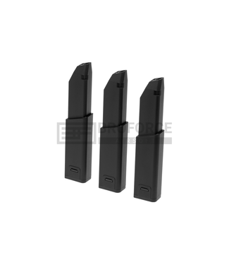 Krytac Magazine Kriss Vector Midcap 95rds 3-pack - Black