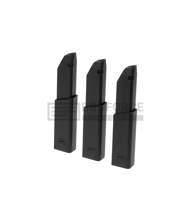 Krytac Magazine Kriss Vector Midcap 95rds 3-pack - Black