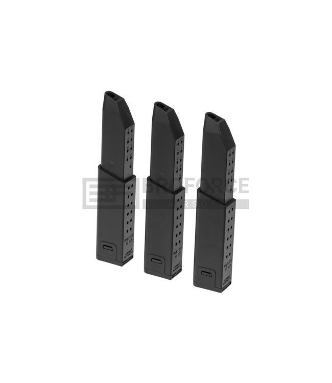 Krytac Magazine Kriss Vector Midcap 95rds 3-pack - Black