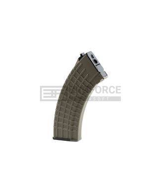 King Arms Magazine AK47 Waffle Hicap 600rds - Dark Earth