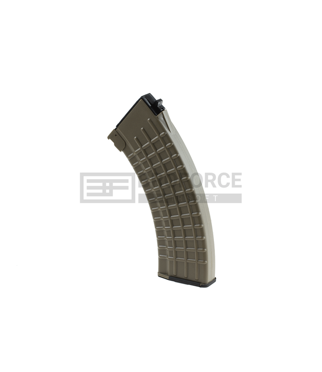 King Arms Magazine AK47 Waffle Hicap 600rds - Dark Earth