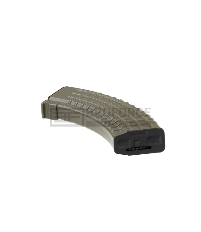 King Arms Magazine AK47 Waffle Hicap 600rds - Dark Earth