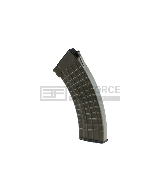 King Arms Magazine AK47 Waffle Hicap 600rds - OD