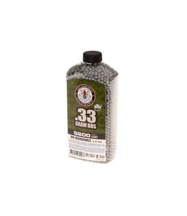 0.33g Bio Precision BBs 5600rds - Grijs