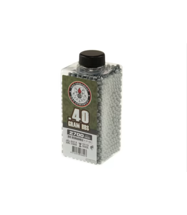 0.40g Bio Precision BBs 2700rds - Grijs