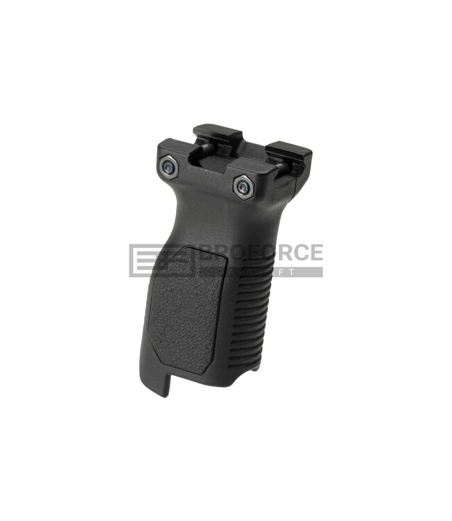Strike Industries Angled Vertical Picatinny Grip with Cable Management - Long - Black