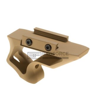 Metal CNC Picatinny Short Angled Grip - Dark Earth