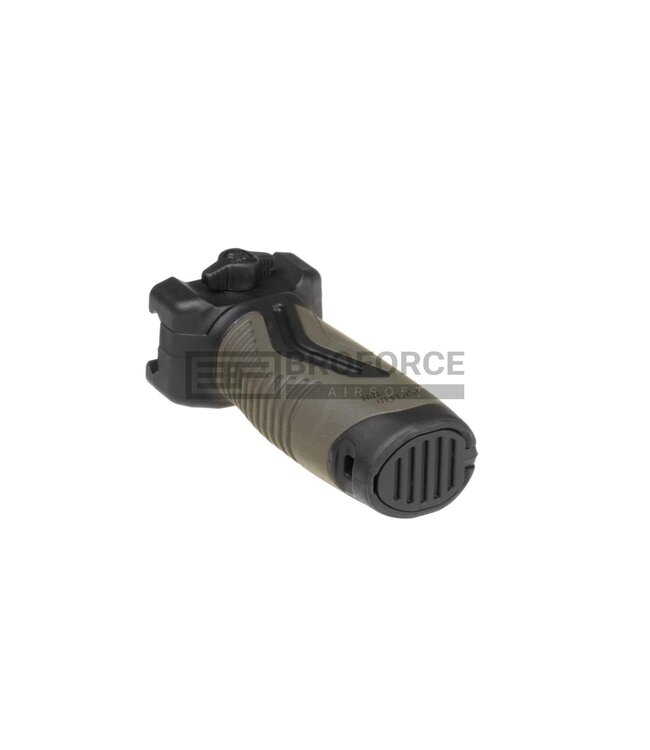 IMI Defense OVG Overmolding Vertical Grip - Black/OD