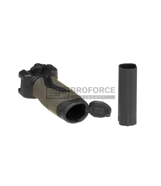 IMI Defense OVG Overmolding Vertical Grip - Black/OD