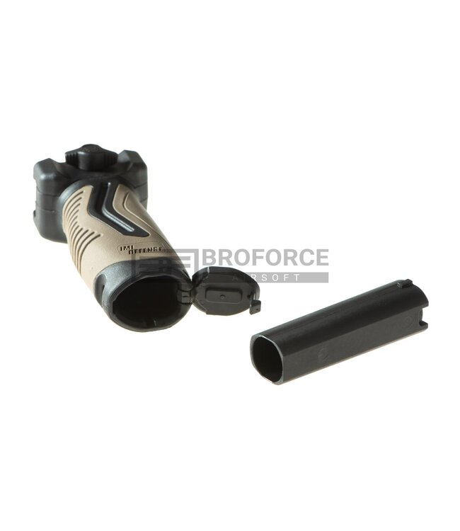 IMI Defense OVG Overmolding Vertical Grip - Black/Tan