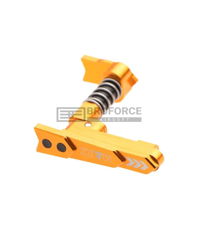 Maxx Model CNC Aluminum Advanced Magazine Release Style A - Dark Earth
