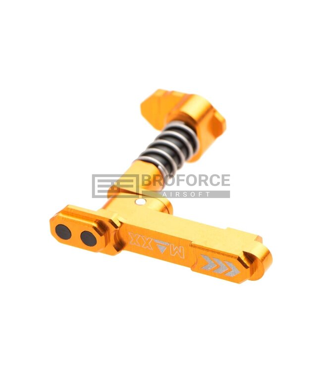 Maxx Model CNC Aluminum Advanced Magazine Release Style B - Dark Earth