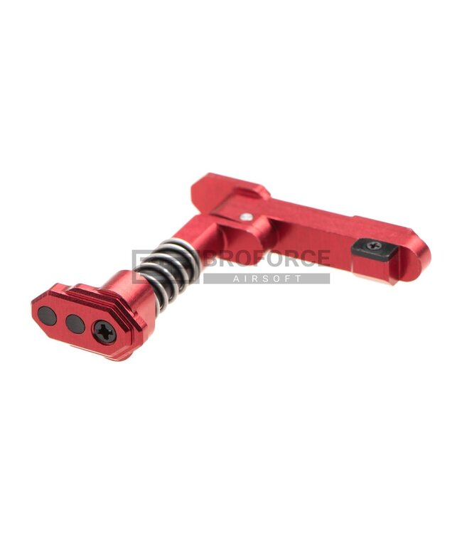 Maxx Model CNC Aluminum Advanced Magazine Release Style B - Red