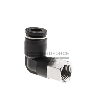 EpeS HPA 6mm Hose Coupling 90 Degree - Inner 1/8 NPT