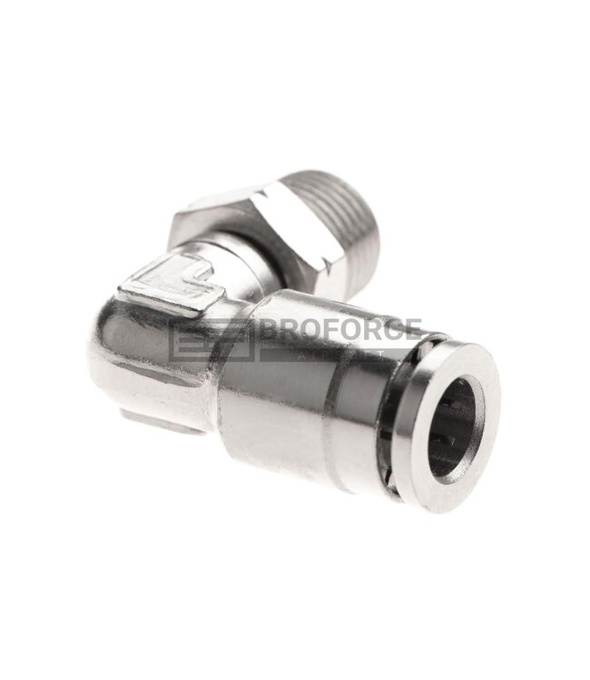 EpeS HPA 6mm Hose Coupling 90 Degree - Outer 1/8 NPT