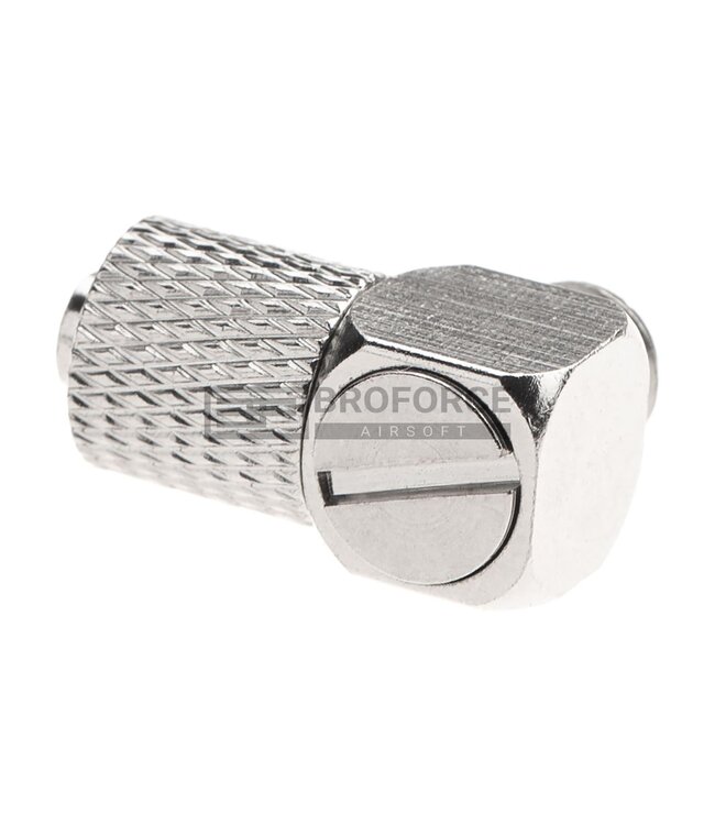 EpeS HPA 6mm Hose Coupling with Screwed Catch 90 Degree - Outer M6 Thread