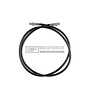 EpeS High Presure HPA Hose - Straight 130cm (Outer 1/8 NPT) - Black