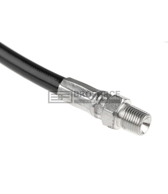 EpeS High Presure HPA Hose - Straight 130cm (Outer 1/8 NPT) - Black