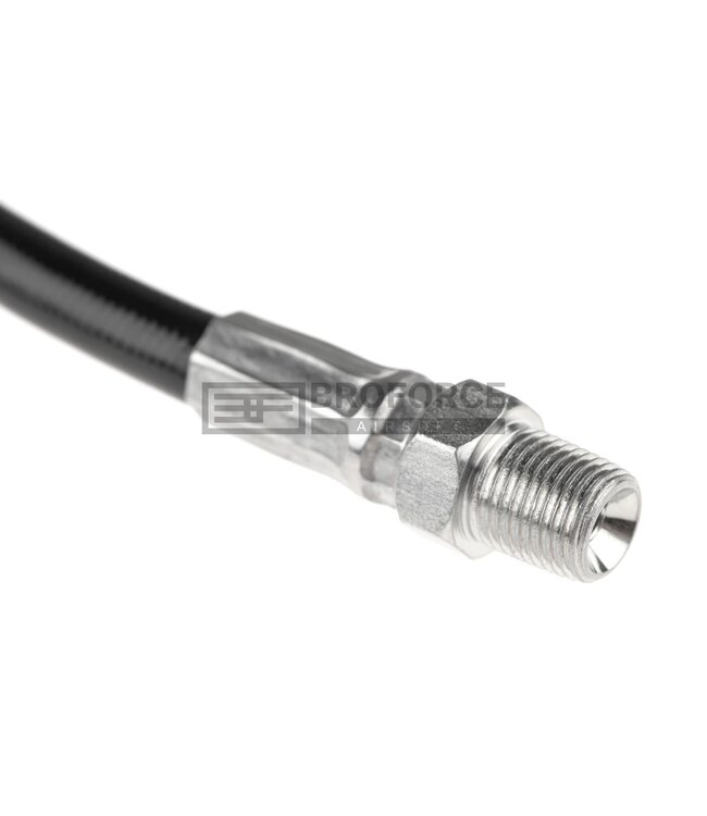 EpeS High Presure HPA Hose - Straight 130cm (Outer 1/8 NPT) - Black