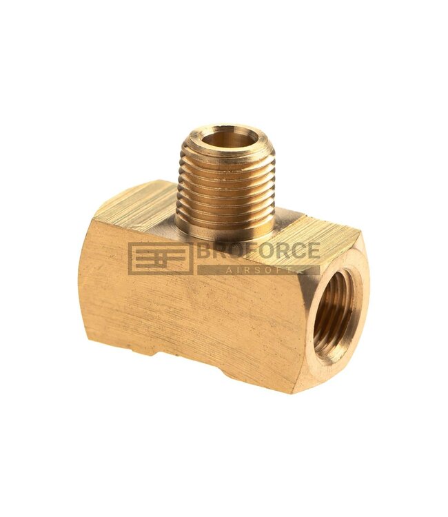 EpeS HPA Twin Coupling T Shape - 2x Inner 1/8NPT - Output I
