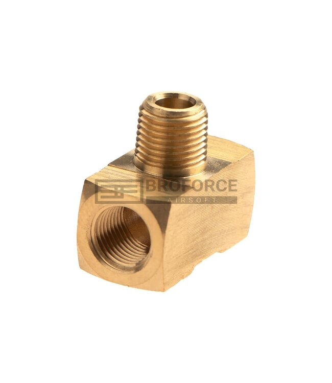 EpeS HPA Twin Coupling T Shape - 2x Inner 1/8NPT - Output I