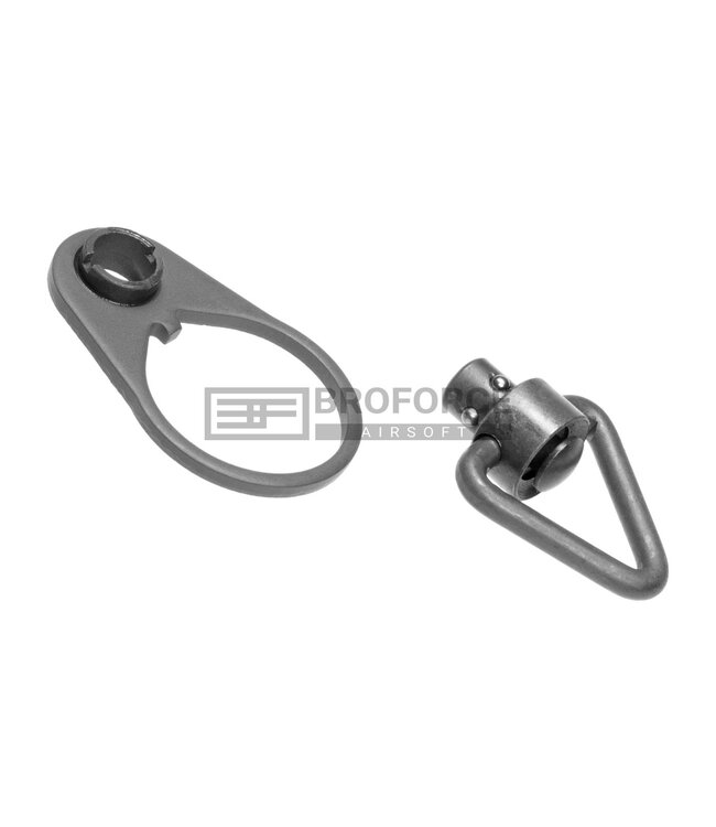 Ares End Plate QD Sling Mount with Sling Swivel