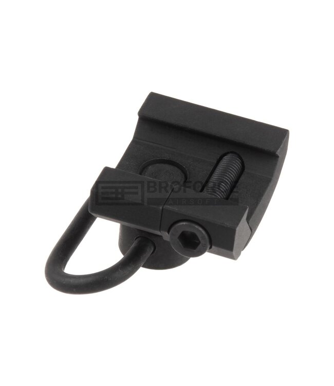 Metal GS Type QD Sling Swivel Rail Mount - Black