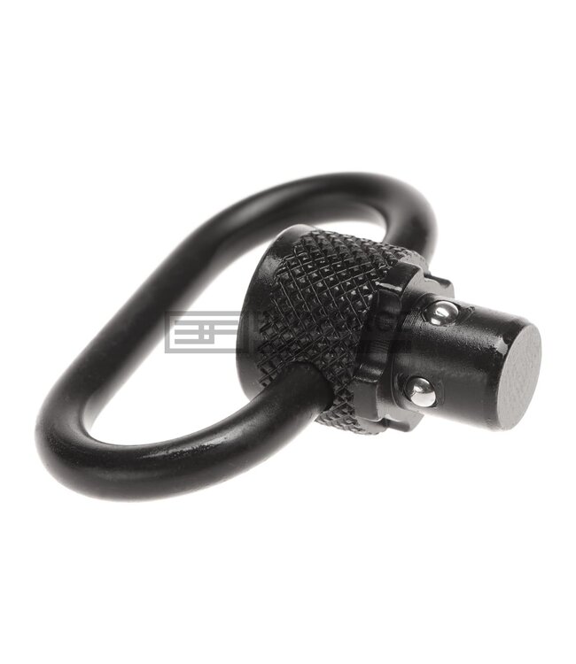 Leapers Heavy Duty Steel Push Button QD Sling Swivel 1.4 Inch
