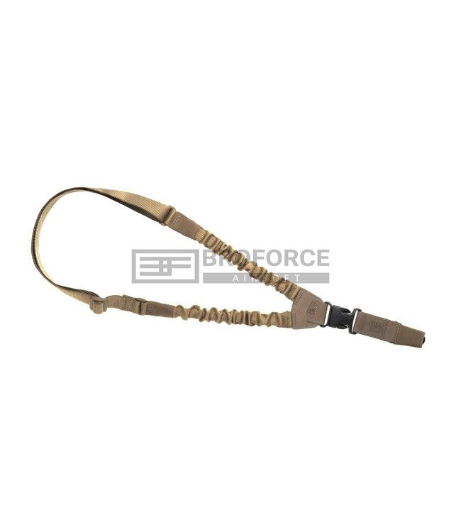 Clawgear One Point Elastic Support Sling Snap Hook - Coyote