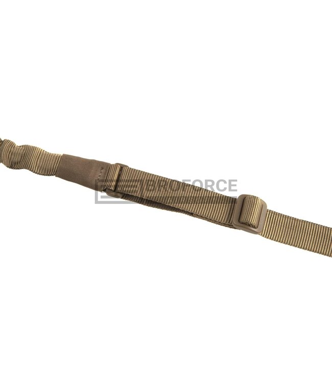 Clawgear One Point Elastic Support Sling Snap Hook - Coyote