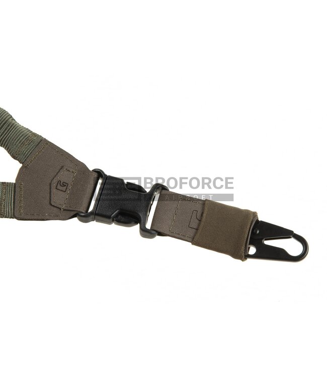 Clawgear One Point Elastic Support Sling Snap Hook - RAL7013